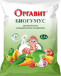 Удобрение органическое Оргавит Биогумус 2,5л