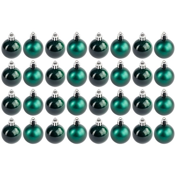 Набор шаров 32шт 4см темно-зелёный SYQA-0122103