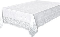 Скатерть прямоугольная Niklen 150х230см белый, ПВХ