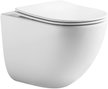Унитаз подвесной ALCORA Arte Tornado безободковый с сиденьем DPL, e-off, slim, lift