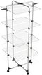 Сушилка д/белья Gimi Modular 4 Lux Silver 40м 71х71х168см вертикальная, на колесиках, сталь/пластик