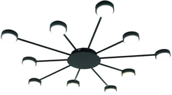 Люстра BINNA 10xGX53 R-950x40-BLACK-220-IP20