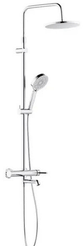 Система душевая Damixa Rowan 921374000LM со смесителем, хром