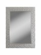 Зеркало Fargo серебро 500х700, реверсивное крепление