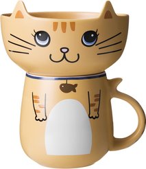 Набор посуды Lefard Cat 2предм. Кружка 450мл/салатник 500мл фарфор