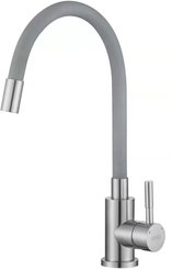 Смеситель для кухни ESKO GN44G гибкий излив, серый