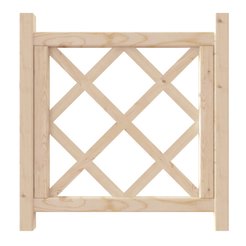 Заборчик садовый Timber&Style 60х58см