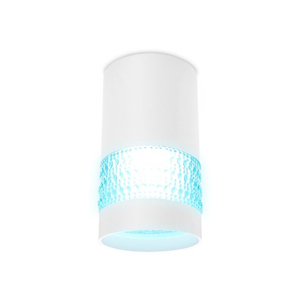 Светильник точечный накладной AMBRELLA LIGHT TN371 SWH/BL GU5.3 белый песок/голубой 