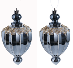 Набор украшений Фонари 2шт 13х7см, стальной, SYQC-0123180