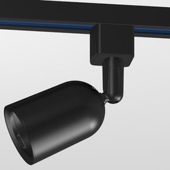 Светильник трековый однофазный ЭРА TR41-GU10 BK MR16 черный