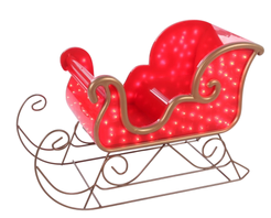 Фигура светомузыкальная Сани 49х23х32см OH-SL-01