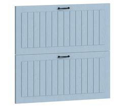 Комплект накладок (два ящика) Регина21 79,6х71,3х2см Н-80 Шервуд голубой