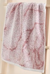 Полотенце махровое 33х70 Fine Line Абстракция, пыльная роза 