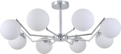 Люстра Lindeza 74534-8 Chrome хром/стекло 8xE27
