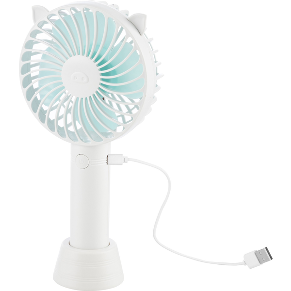 Вентилятор настольный Energy EN-0610 4Вт белый (USB, аккумулятор)