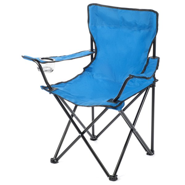Кресло складное Weekemp Пикник 52х52см H85см, синий, SC-101
