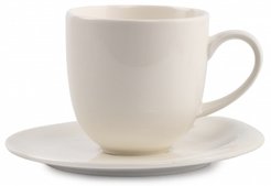 Пара чайная Domenik Tableware Bianco 320мл фарфор