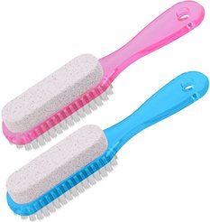 Щеточка для ног с пемзой цвета в ассортименте