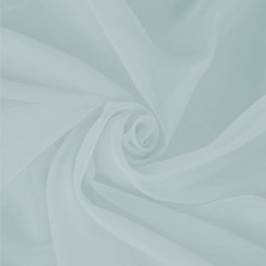 Вуаль однотонная TERGAL DOBBY голубой 300см 