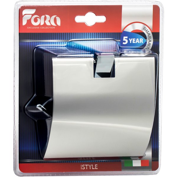 Держатель для туалетной бумаги с крышкой Style Fora ST015