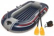 Лодка надувная Treck X1 228х121см, до 170кг (в компл:2 весла, ножной насос) 61083