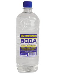 Вода дистиллированная 1л ГОСТ