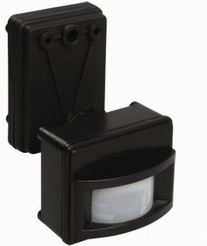 Датчик движения DDF-01 для прожектора 180° 1200Вт IP44 черный duwi