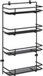 Полка универсальная 4-х ярусная Найди 50,2х31х10,3см металл, черный