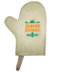 Рукавица для бани и сауны Добрая банька, войлок