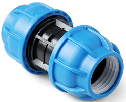 Муфта компрессионная ПНД Pro Aqua UNIO d20мм