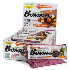 Батончик Bombbar шок-фундук 60г