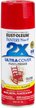 Краска универсальная Rust-Oleum PAINTER’S TOUCH® ULTRA COVER 2X глянец (Яблочный красный) 0,34кг
