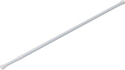 Карниз для ванной SR0022B, 110-200см прямой раздвижной, белый