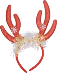 Ободок новогодний Олень 23х29см SYTGA-1425105