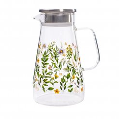 Кувшин Glasserie Meadow 1,4л стекло, крышка-фильтр нерж.сталь