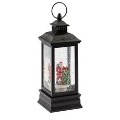 Фонарь декоративный светодиодный Дед Мороз 1 LED ЭРА ENGDS-10