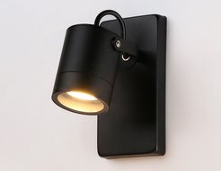 Светильник уличный настенный поворотный архитектурный Ambrella light ST3883 BK IP54 GU10 черный