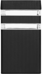 Светильник уличный настенный ЭРА Астрея GBW-101-BL-0200 230В 1хЕ27 max 30Вт IP54 200х110x95 вверх черный