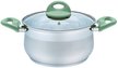 Кастрюля Attribute Steel Natura 2,6л 18х10,5см нерж.сталь, крышка стекло, индукция