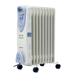 Радиатор масляный Zerten MRS-20 2000Вт 9 секций
