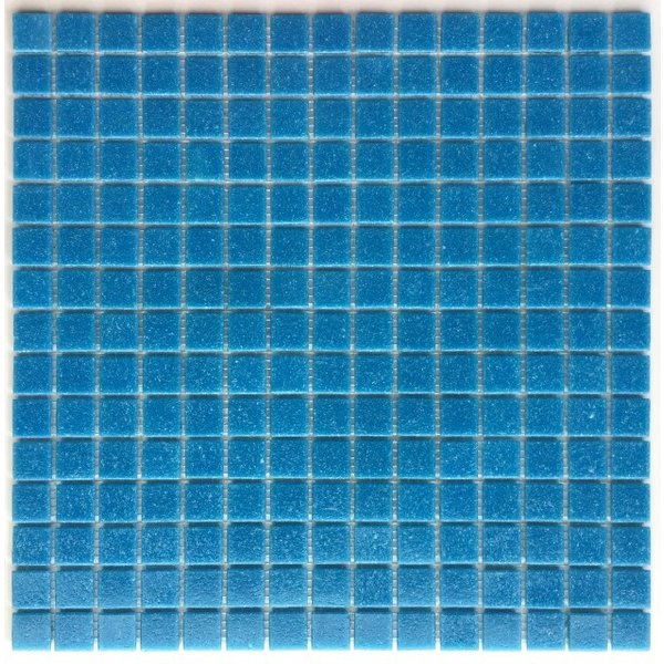 Мозаика Tessare 32,7х32,7х0,4см стекломасса темно-голубой шт(RHM04)
