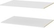 Полка д/шкафа Рум 96,8х1,6х57,6см ЛДСП Белый 2шт