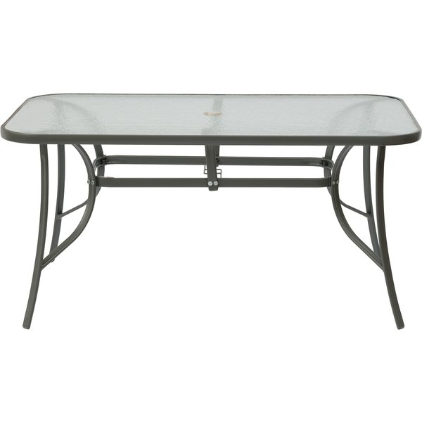 Набор садовой мебели Онтарио (стол+6 стульев), сталь/текстилен, серый, CMP-1401.005