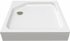Поддон душевой Niagara Nova NG-100-100QRUS (100х100х17) квадрат,белый,1 место