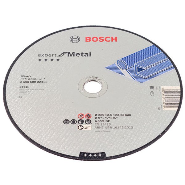 Круг отрезной по металлу Bosch 230х3х22мм