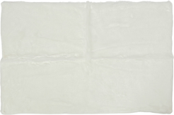 Коврик из искусственного меха кролика белый 60х90см на подложке TPR