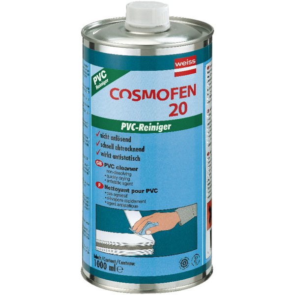 Очиститель Cosmofen 20 для ПВХ материалов нерастворяющий 1000мл