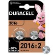 Батарейка литиевая Duracell CR2016 2шт
