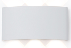 Светильник светодиодный уличный настенный архитектурный ST4455/6 WH белый IP65 LED 4200K 6W 158х80х40