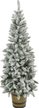 Ель искусственная Грета 180см, заснеженная, ПВХ